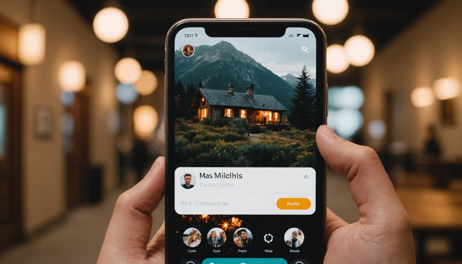 Mobile phone camera roll with a photo thumbnail showing 2.8MB file size badge for image compression.