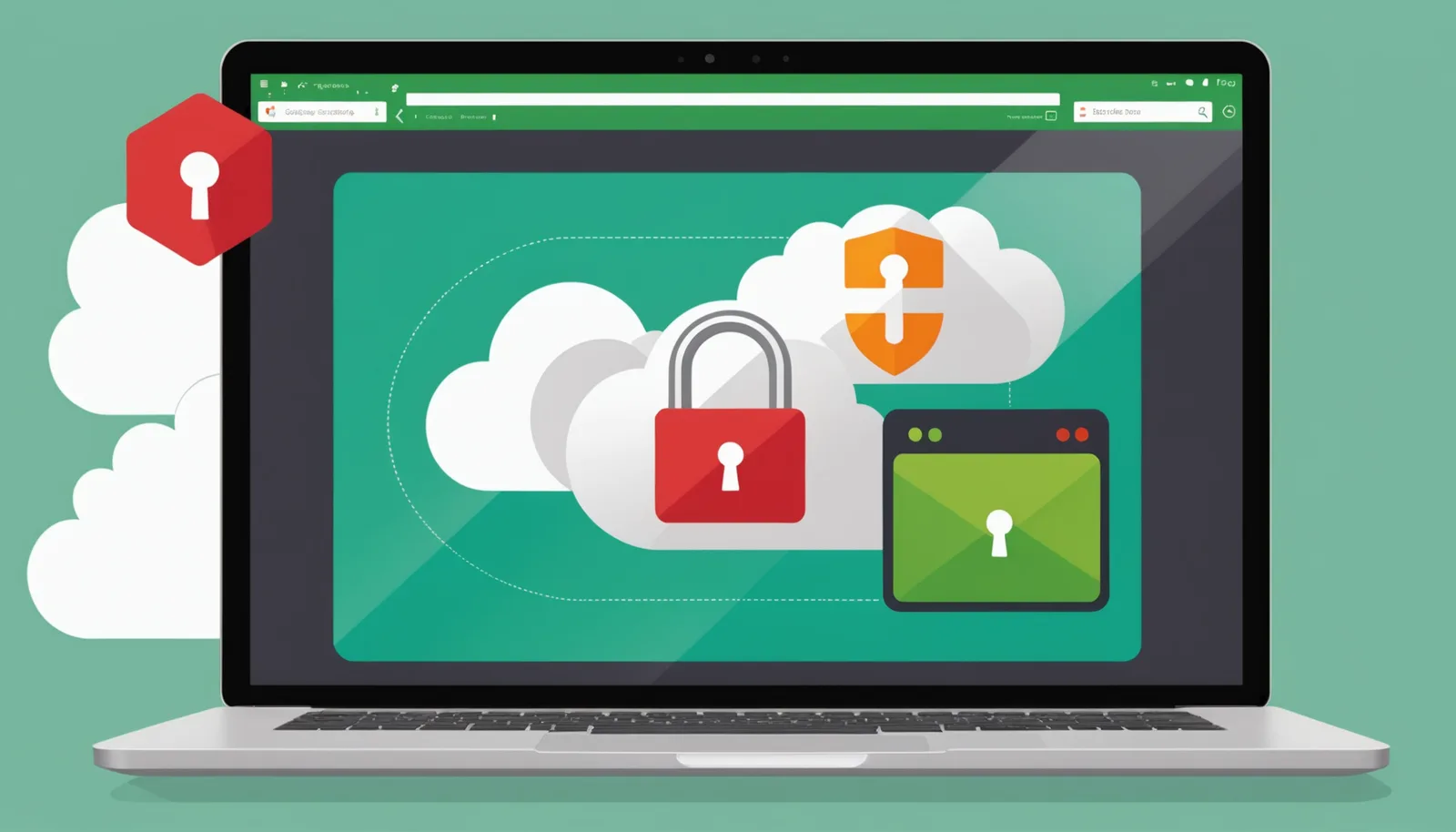 Security comparison showing unsafe cloud-based formatting tool versus secure browser-based JSON formatter with padlock icons