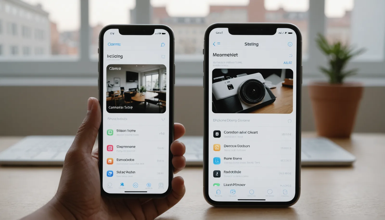 iPhone camera settings menu showing HEIC format option for image format selection